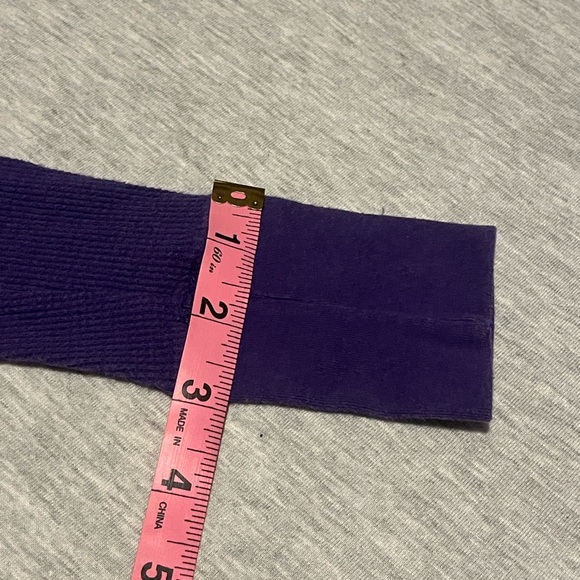 Aeropostale Purple Long Sleeve Camo Logo Waffle Knit Shirt - Picture 8 of 9